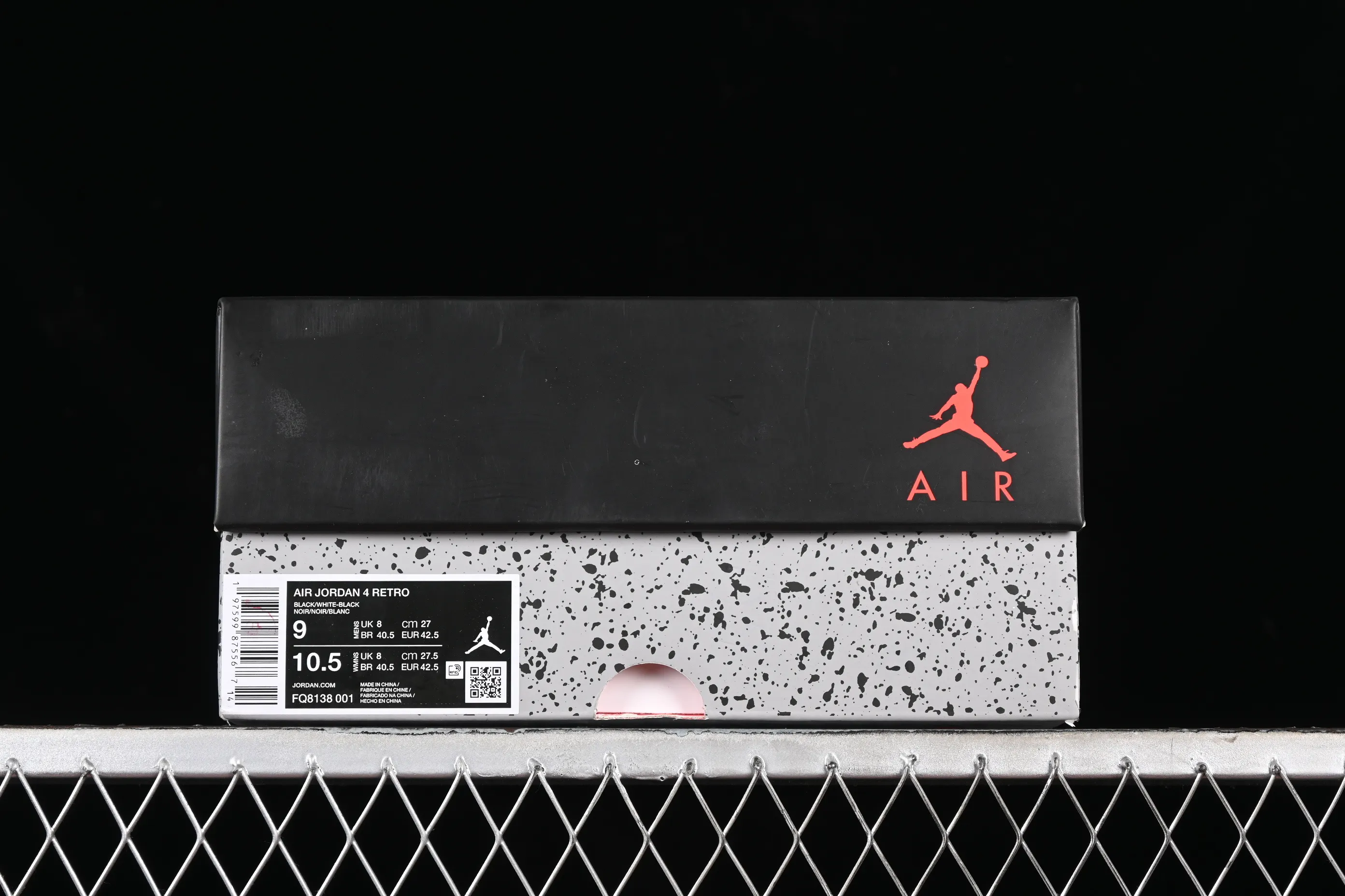 All categories Air Jordan Jordan series basketball shoes Air Jordan 4 OG version Air Jordan 4 Retro "White Thunder" AJ4 Joe 4 White Thunder FQ8138-001